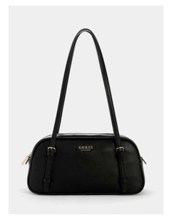Cerelia Shoulder Satchel Bag in Black