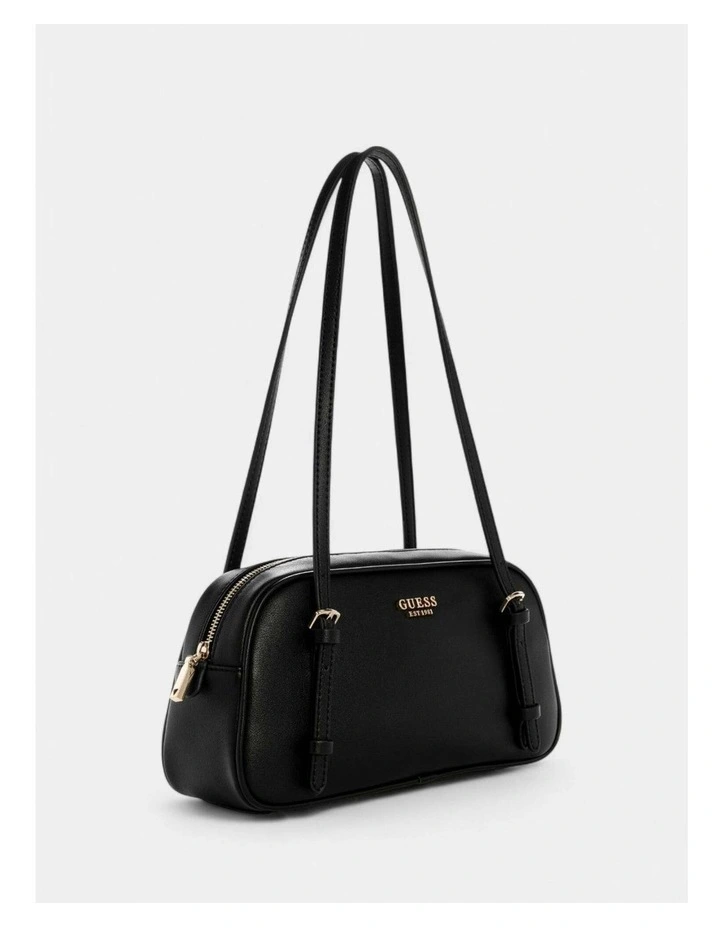 Cerelia Shoulder Satchel Bag in Black image 2