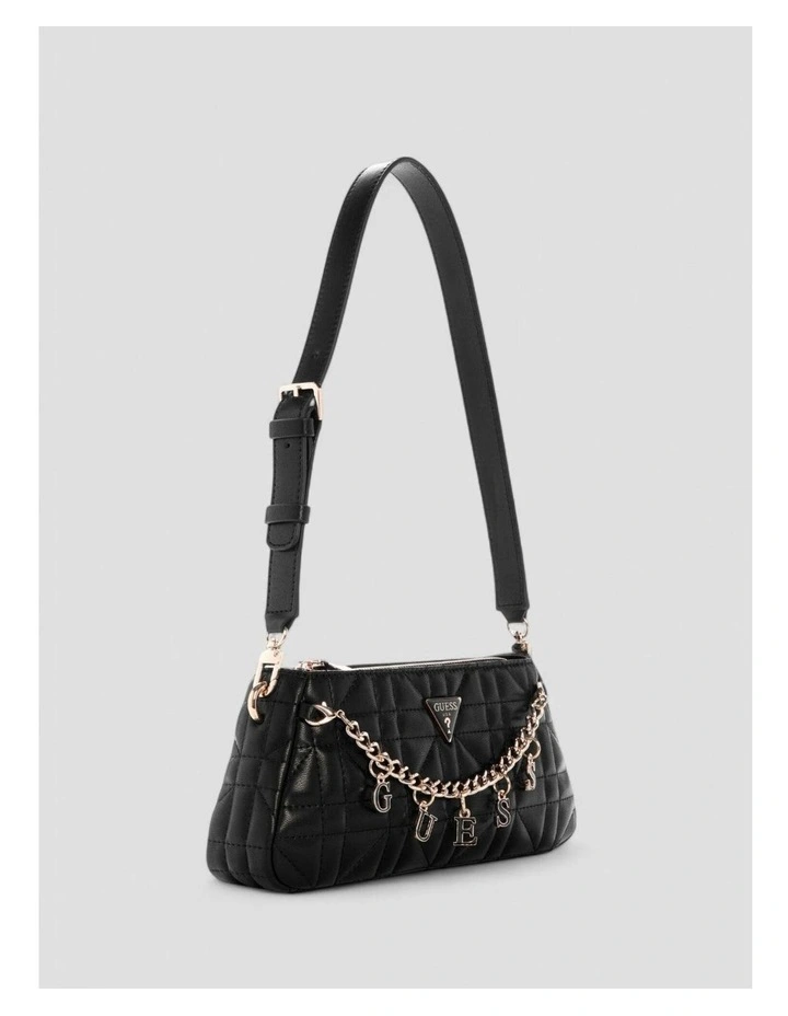 Edita Shoulder Bag in Black image 2
