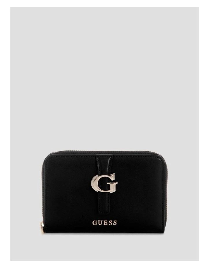 Carrie Medium Zip Around Wallet in Black image 1