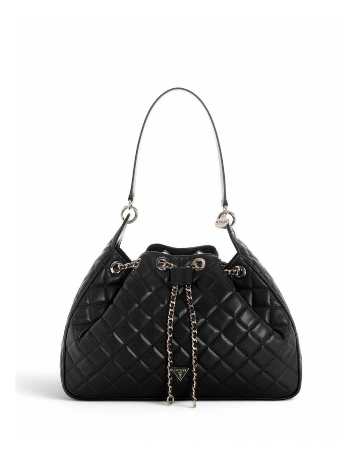 Juliet Hobo Bag in Black image 1
