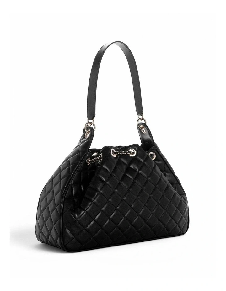 Juliet Hobo Bag in Black image 2
