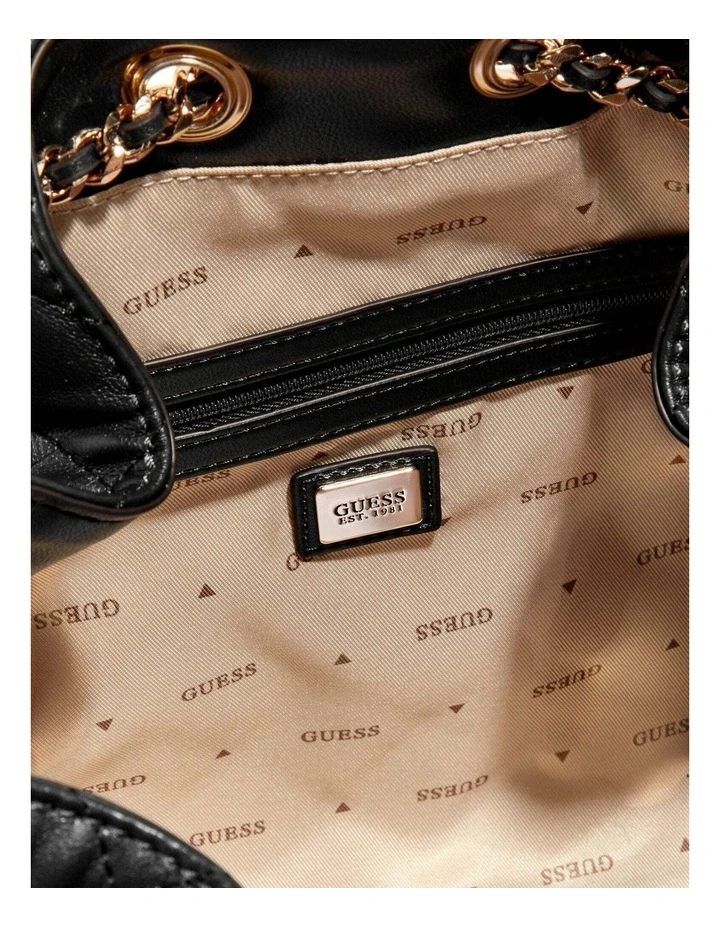 Juliet Hobo Bag in Black image 3