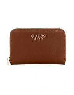 Brown Amorette Medium Zip Around Wallet