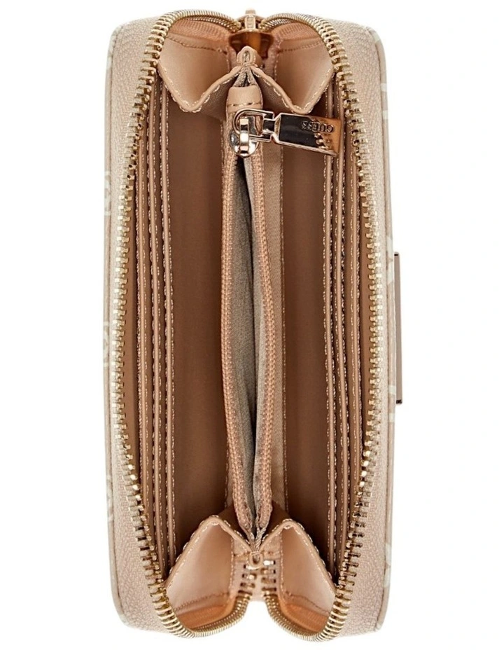 Brown Amorette Medium Zip Around Wallet image 2