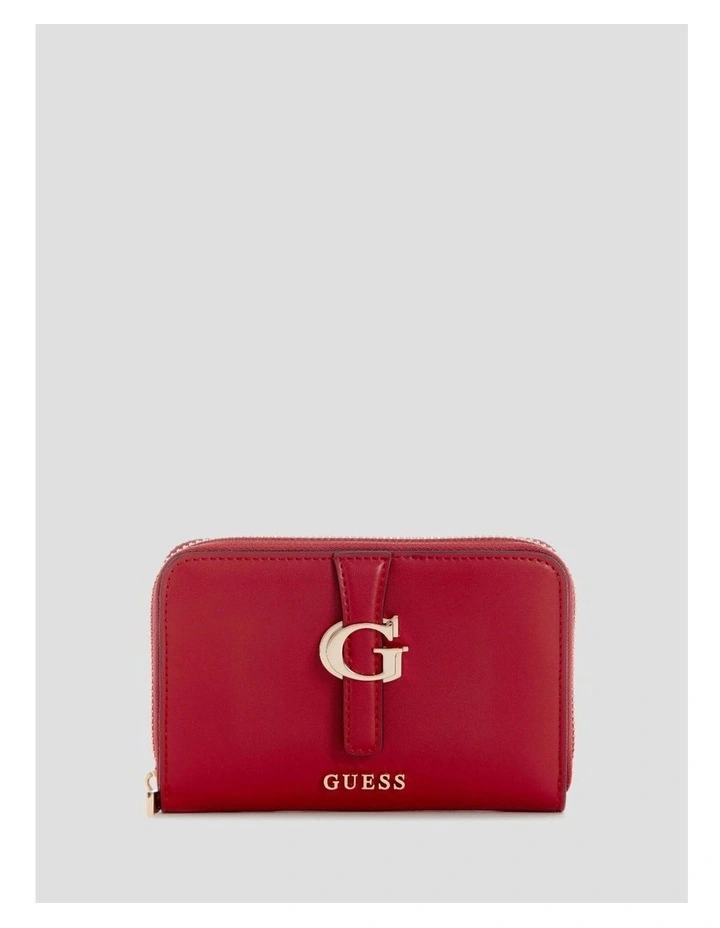 Carrie Medium Zip Around Wallet in Red image 1