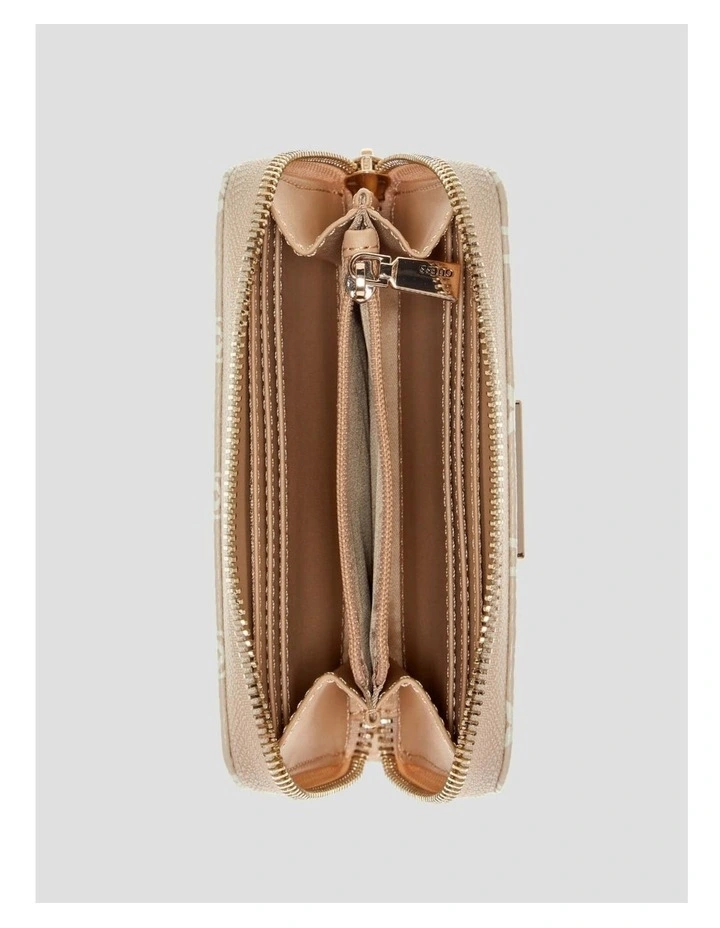 Carrie Medium Zip Around Wallet in Red image 3