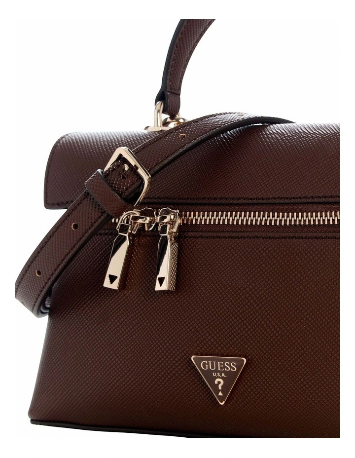 Danielle Canister Bag in Brown image 4