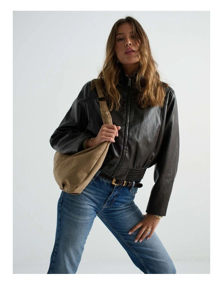 Organica Hobo Shoulder Bag - Taupe image 2