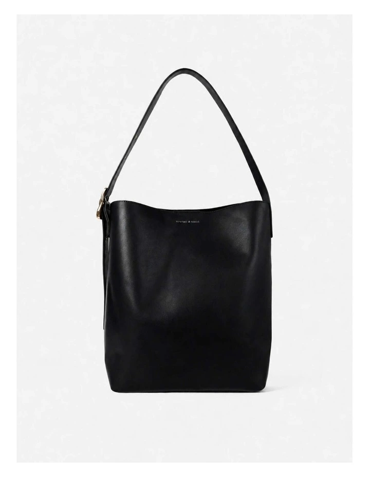 Gwen Bucket Bag - Black image 1