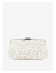 Sasha Pearl Bridal Clutch
