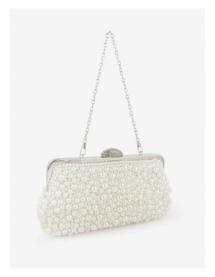 Sasha Pearl Bridal Clutch image 3