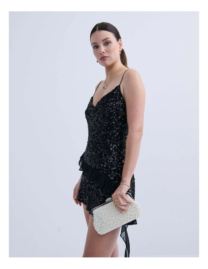 Sasha Pearl Bridal Clutch image 4
