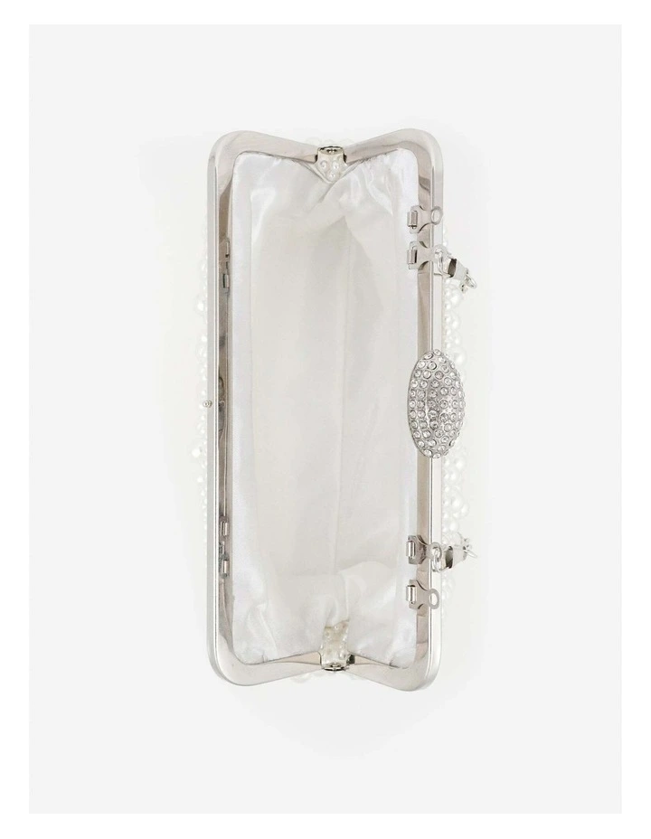 Sasha Pearl Bridal Clutch image 6