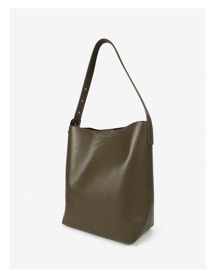 Gwen Bucket Bag - Olive image 3