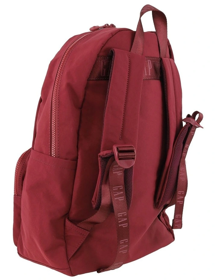 GAP Nylon Explorer Backpack in Wine image 3