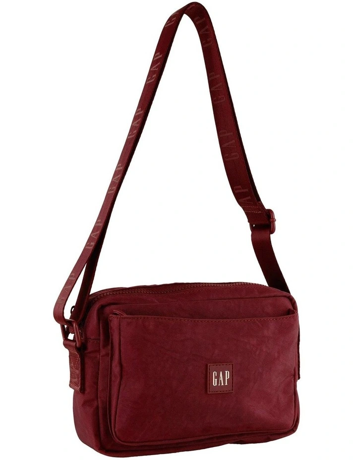 GAP Nylon Crossbody Bag in Wine image 1
