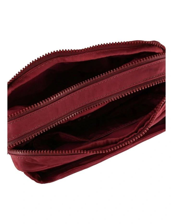 GAP Nylon Crossbody Bag in Wine image 2