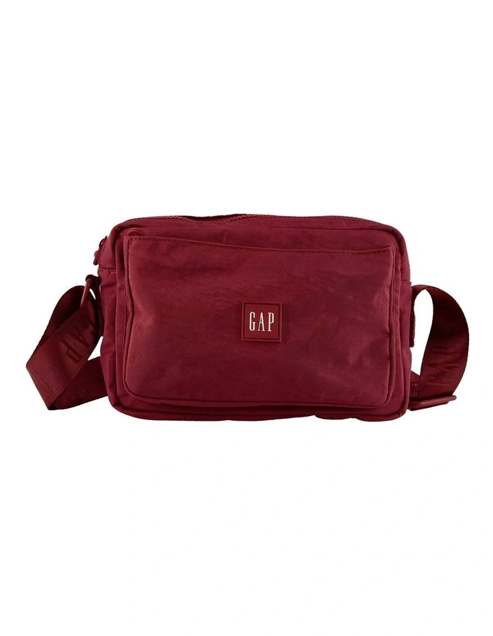GAP Nylon Crossbody Bag in Wine image 3