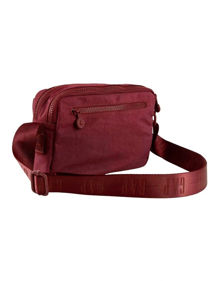 GAP Nylon Crossbody Bag in Wine image 4