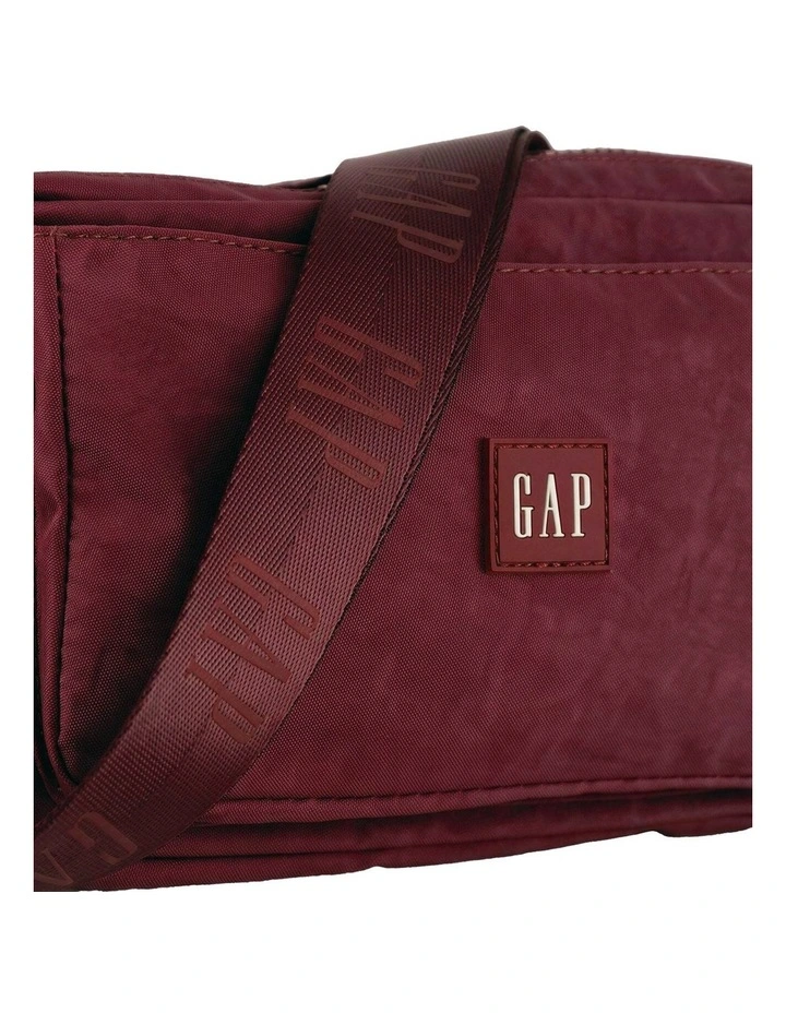 GAP Nylon Crossbody Bag in Wine image 6