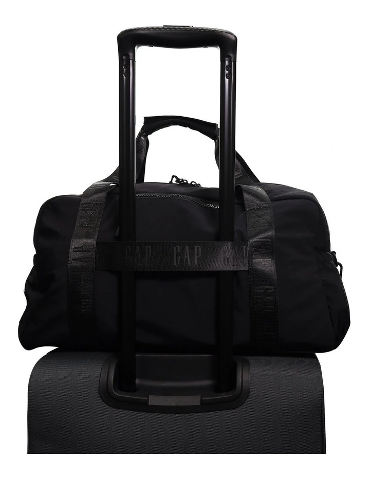 GAP Nylon Travel Overnight Bag in Black image 5
