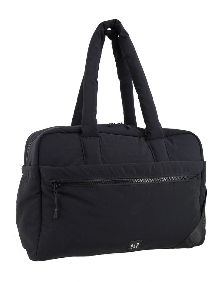 GAP Nylon Modern Overnighter Tote Bag in Black image 1