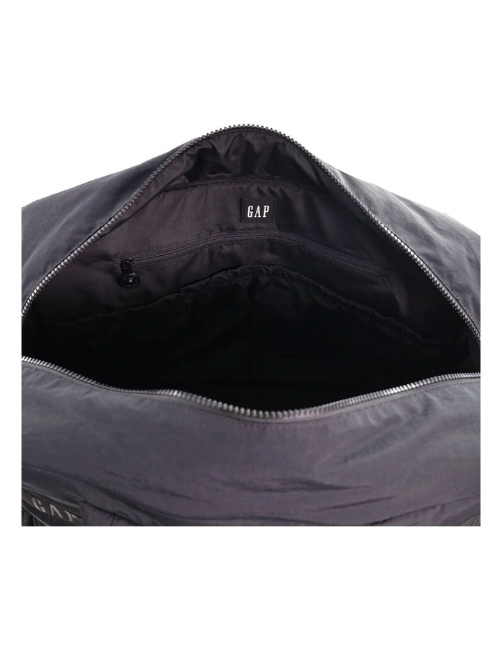 GAP Nylon Modern Overnighter Tote Bag in Black image 5