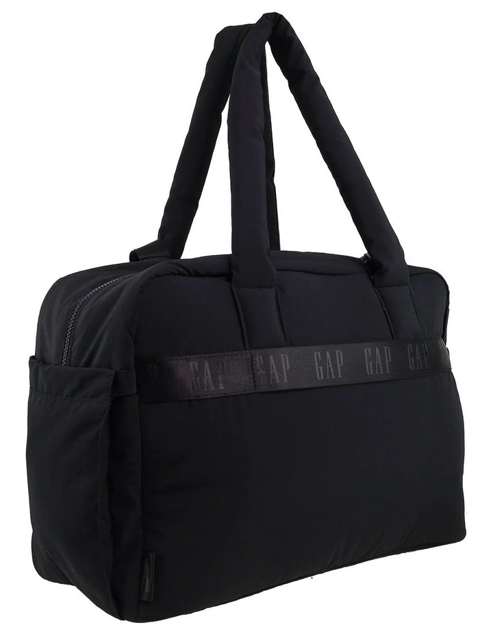GAP Nylon Modern Overnighter Tote Bag in Black image 6