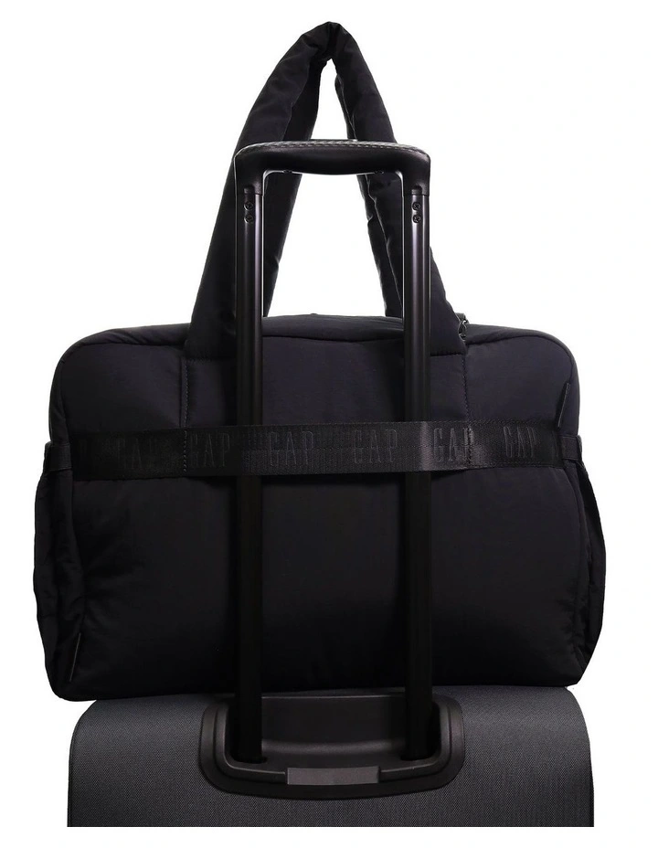 GAP Nylon Modern Overnighter Tote Bag in Black image 7