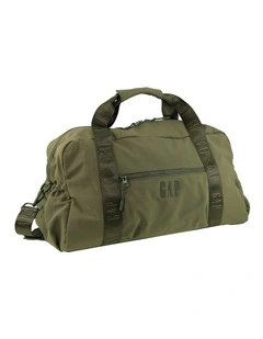 GAP Nylon Travel Overnight Bag in Khaki
