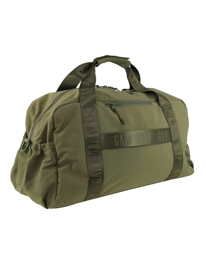 GAP Nylon Travel Overnight Bag in Khaki image 3