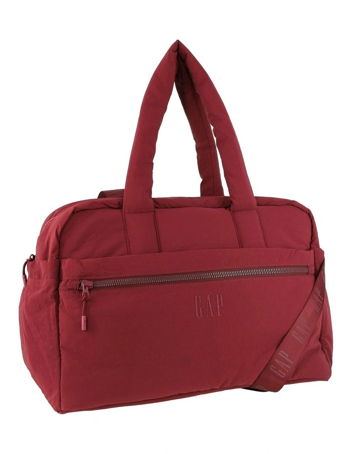 GAP Nylon Modern Overnighter Tote Bag in Wine image 1