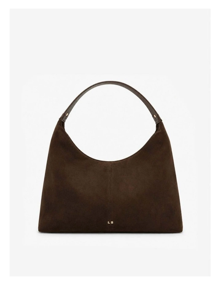 Remy Suede Shoulder Bag - Brown image 1