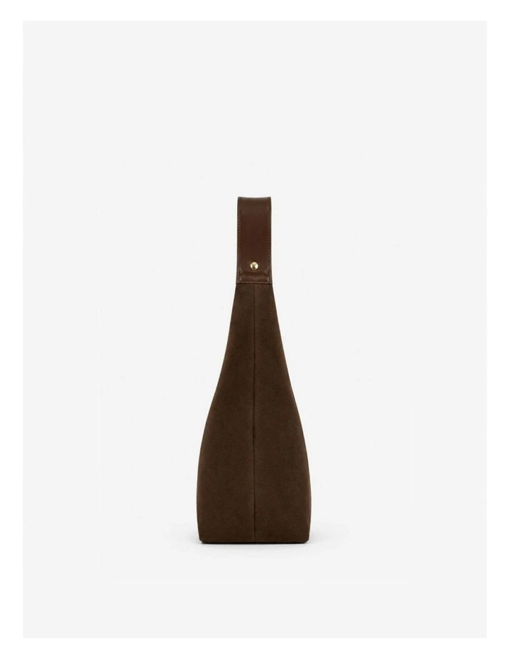 Remy Suede Shoulder Bag - Brown image 3