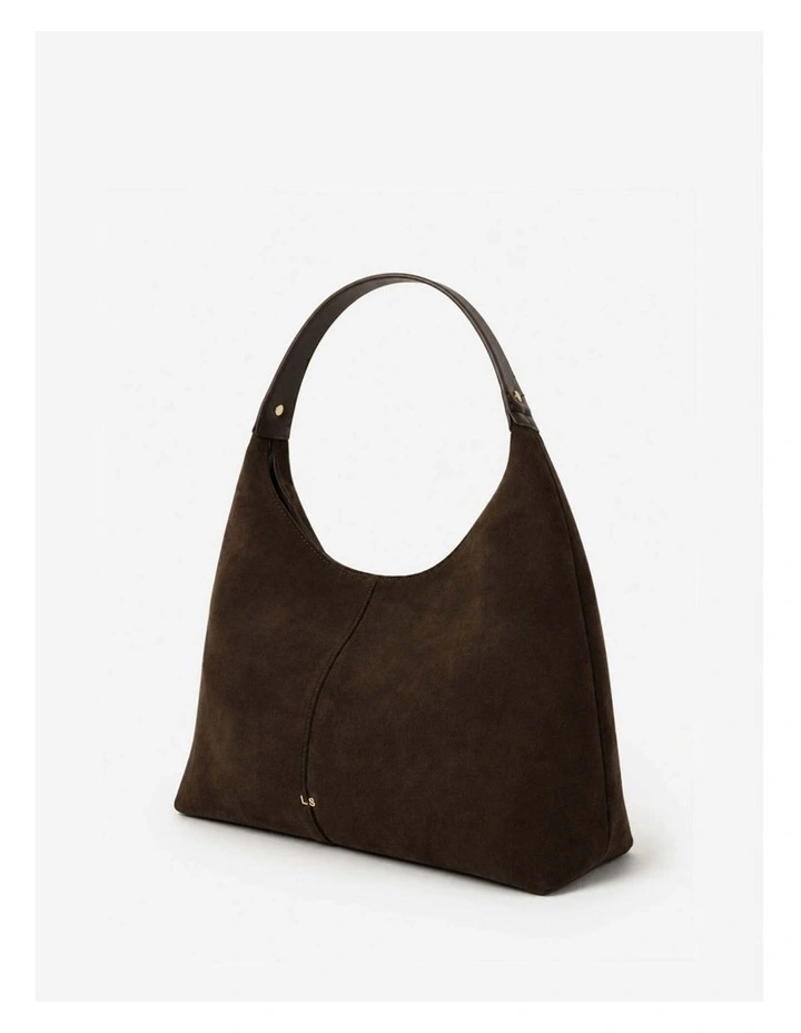 Remy Suede Shoulder Bag - Brown image 5