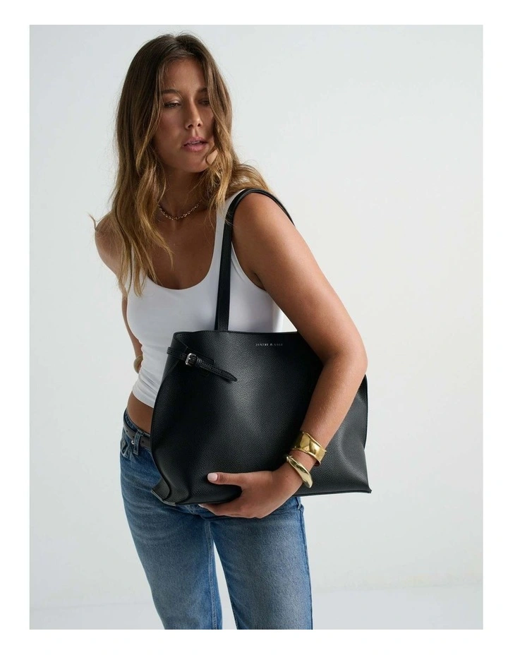 Mila Buckle Tote Bag image 6