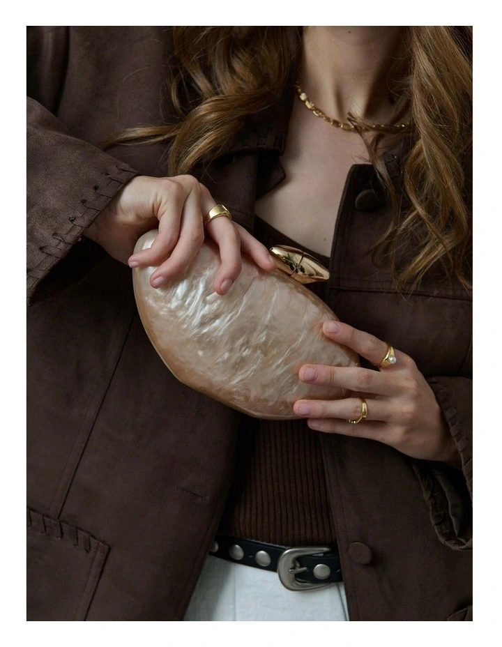 Cosmopolitan Pearl Egg Clutch - Rose image 2