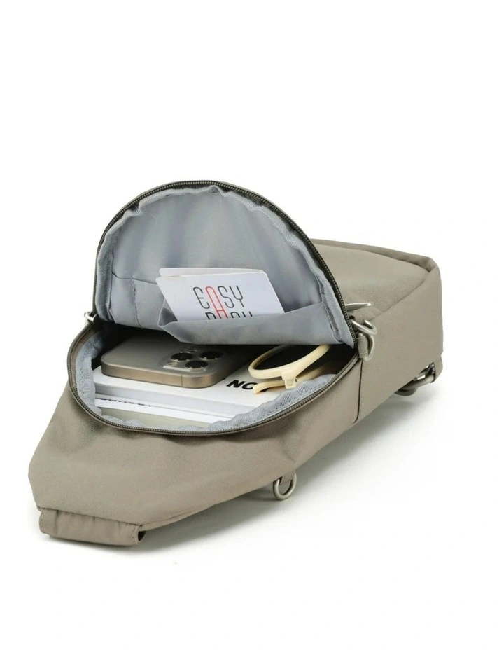 Anti Theft Small Slinger Bag - Taupe image 2