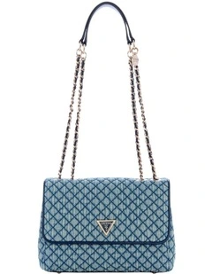 Denim Giully II Convertible Flap Bag