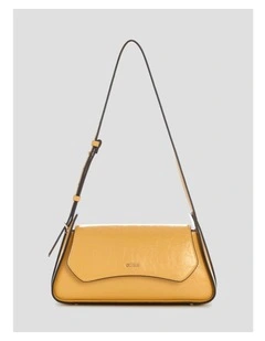 Xena Flap Shoulder Bag in Yellow