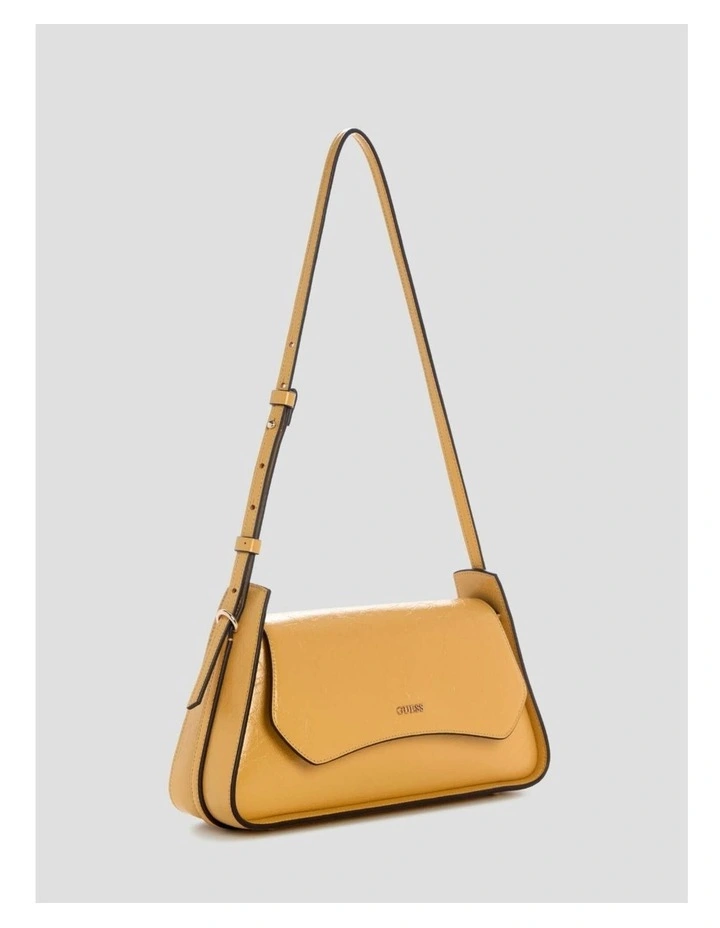 Xena Flap Shoulder Bag in Yellow image 2
