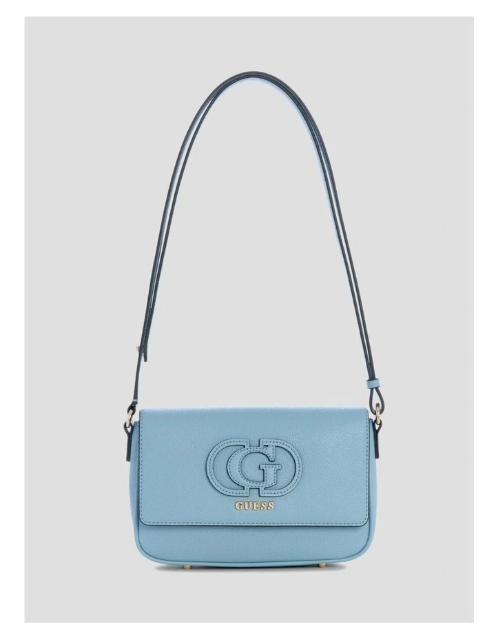 Light Blue Isola Convertible Crossbody Flap Bag image 1
