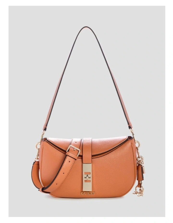 Brooke Shoulder Satchel Bag in Orange image 1