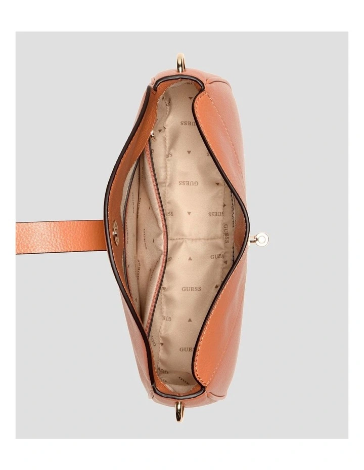 Brooke Shoulder Satchel Bag in Orange image 3