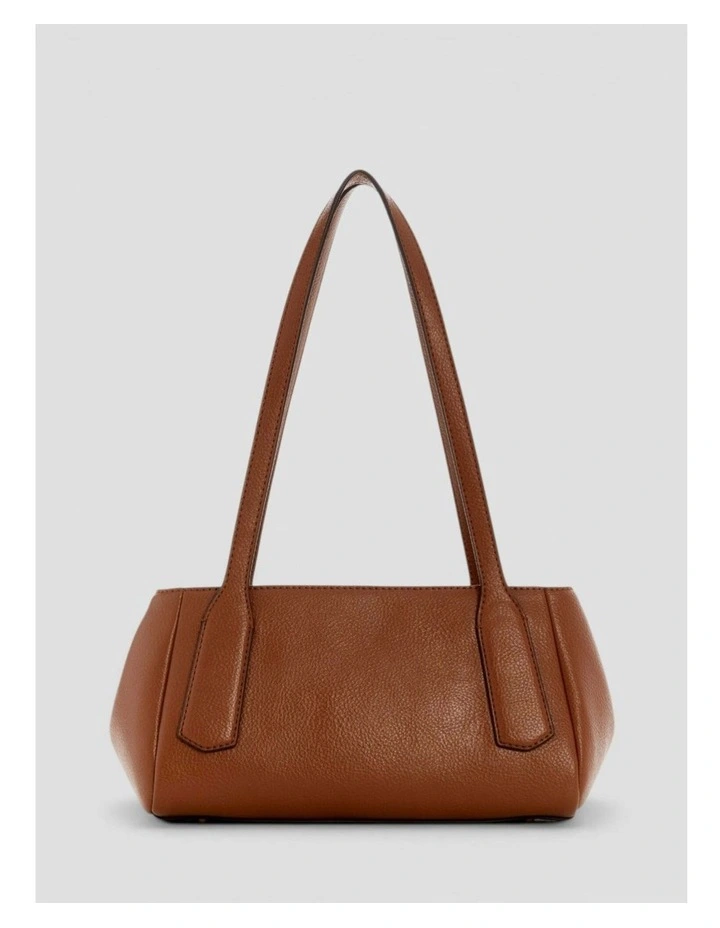 Brooke Shoulder Satchel Bag in Brown image 5