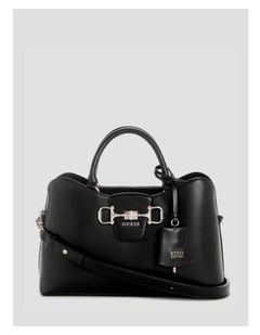 Janie Girlfriend Satchel Bag in Black
