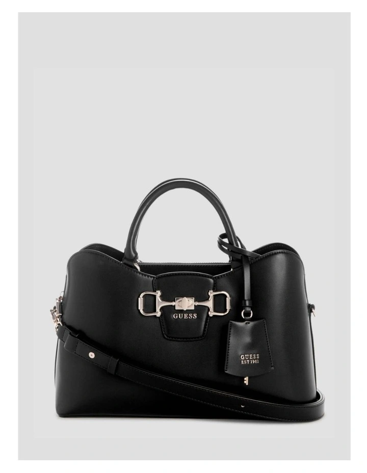 Janie Girlfriend Satchel Bag in Black image 1