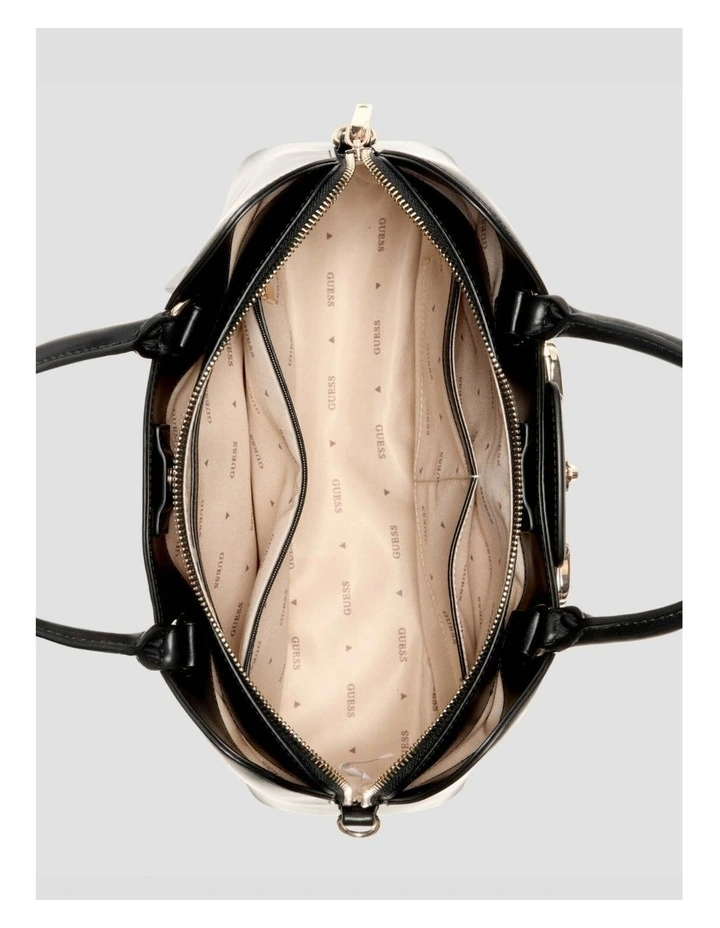 Janie Girlfriend Satchel Bag in Black image 4