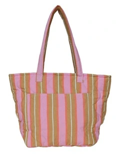 Sunrise Stripe Quilted Bag